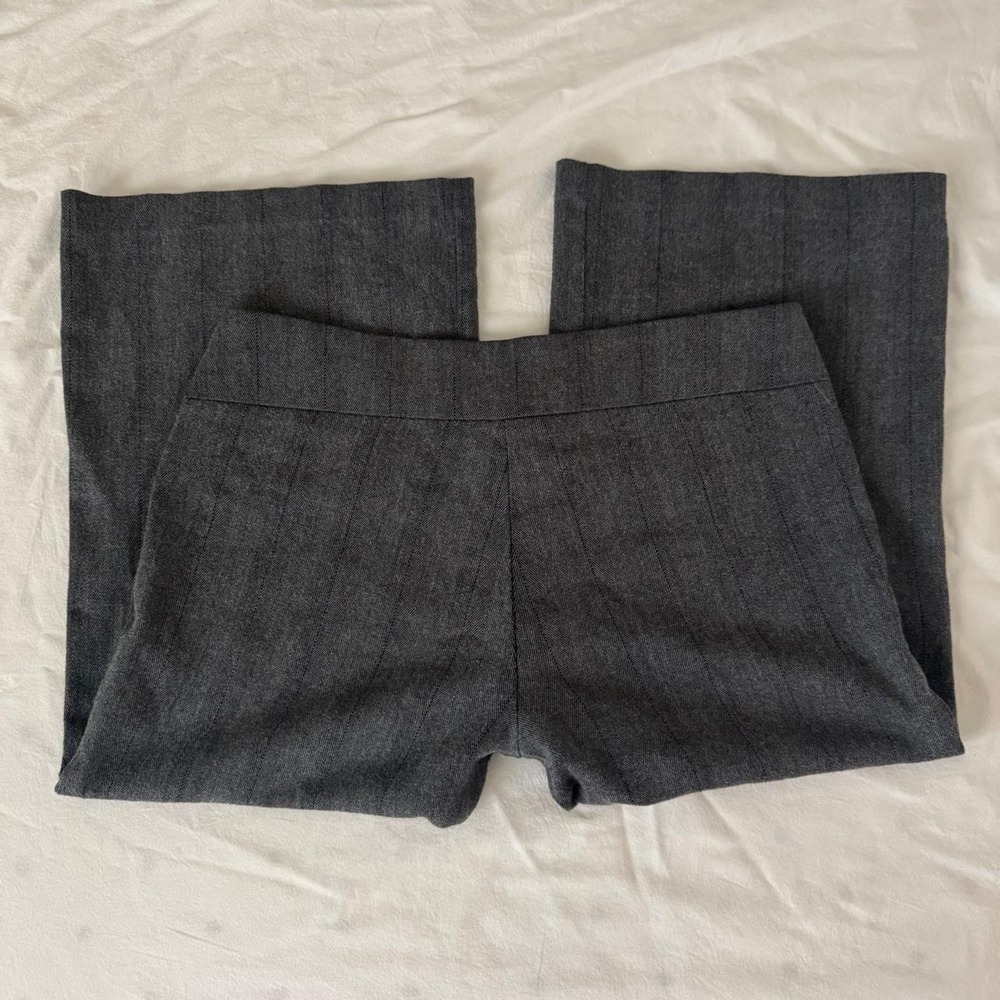 Grey‎ pinstripe Capri trousers - Picture 6 of 7
